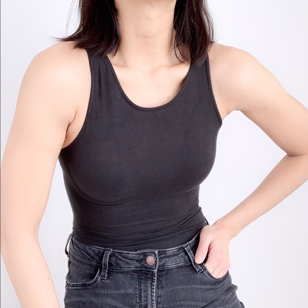 Black Slim fit Bodysuit - Picture 4 of 7